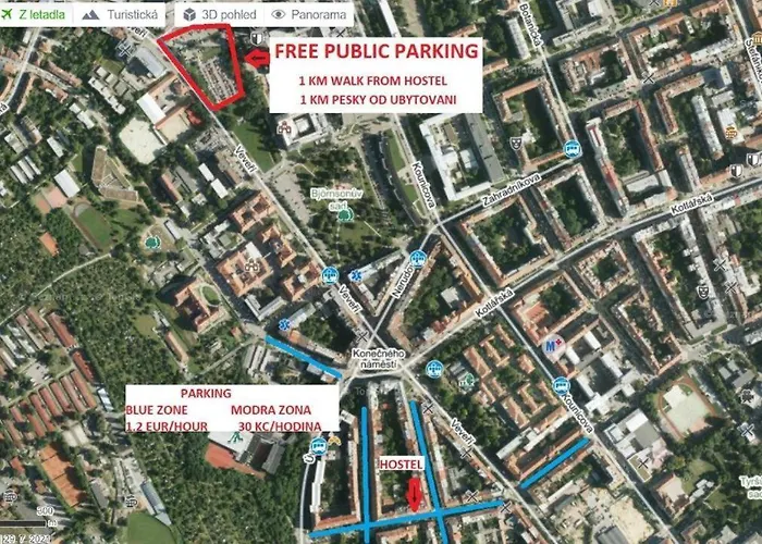 Veveri - Uvoz, 10 Min Pesky Do Centru Auberge de jeunesse *